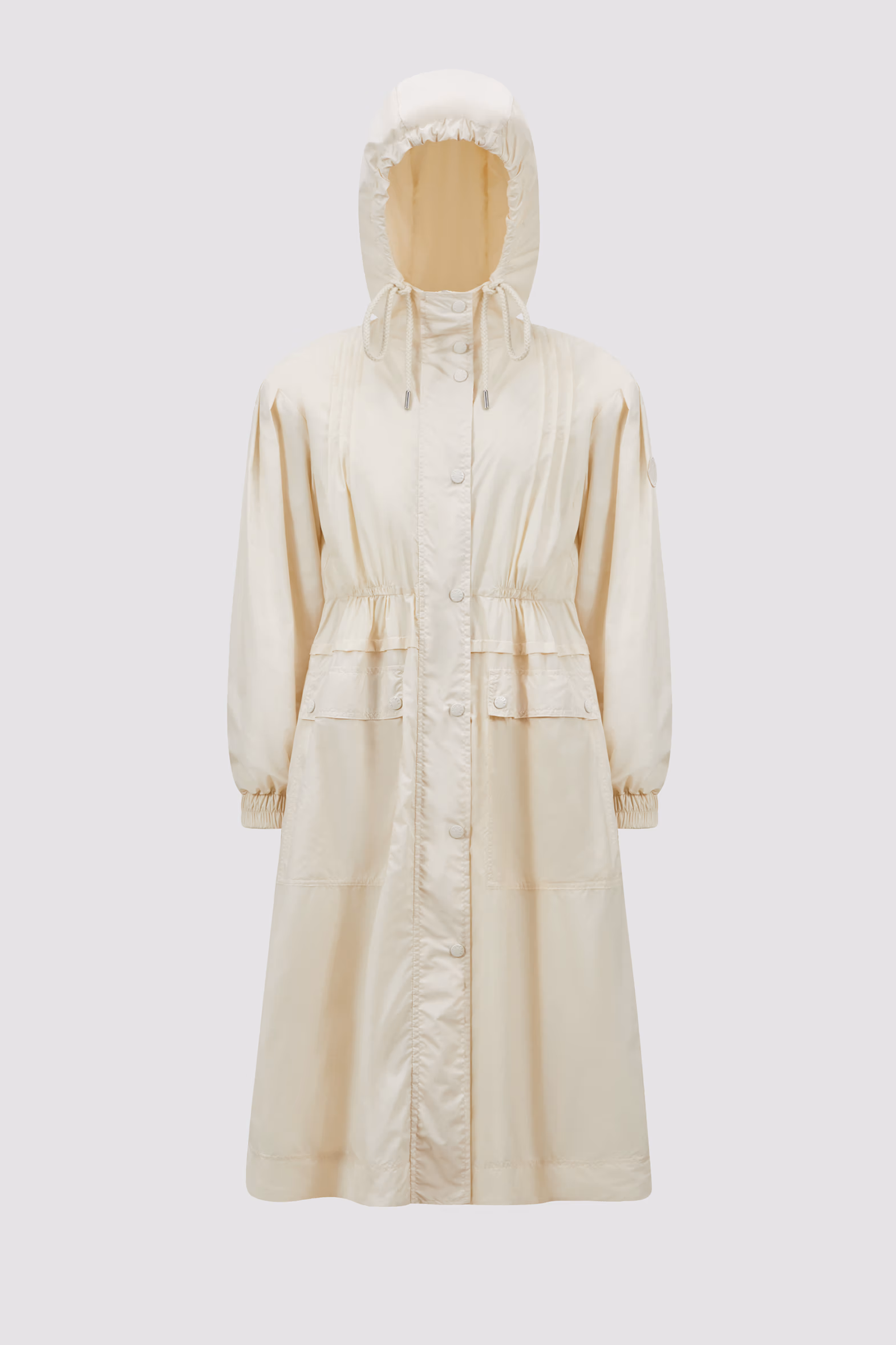 Coupiac Hooded Parka Women White Ivory Moncler 2